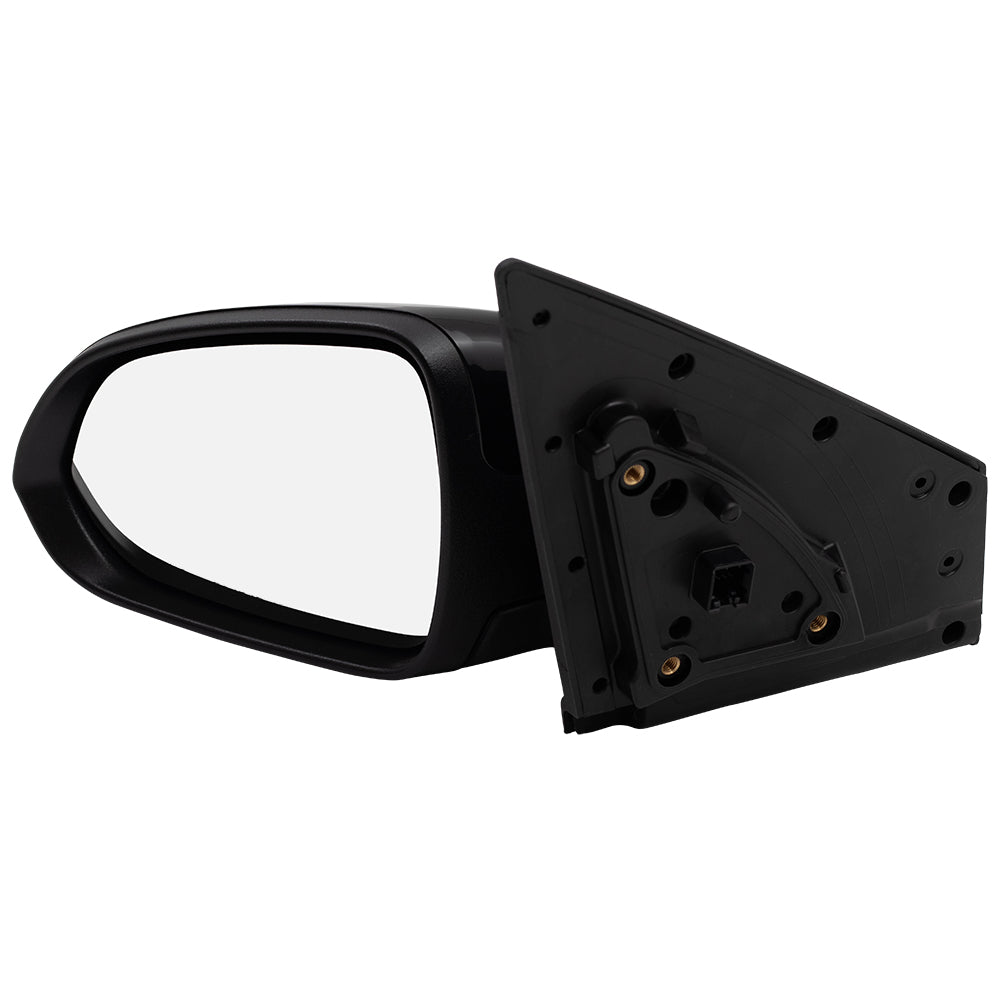 Brock Replacement Side View Mirror Compatible with 2018-2020 Rio Driver Power Heated Signal fits 87610H9160 87610 H9160