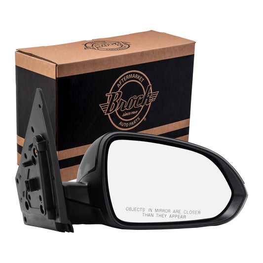 Brock Replacement Side View Mirror Compatible with 2018-2020 Rio Passenger Power Heated Signal fits 87620H9020 87620 H9020