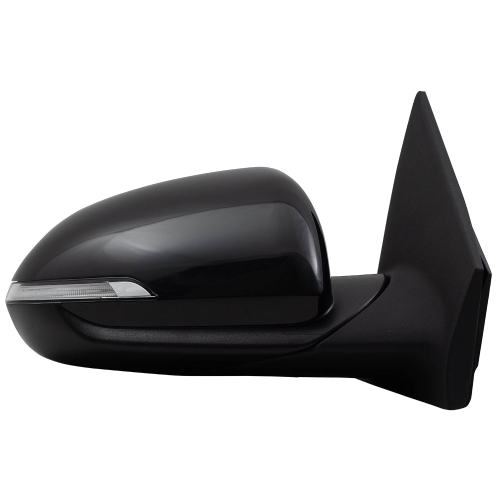 Brock Replacement Side View Mirror Compatible with 2018-2020 Rio Passenger Power Heated Signal fits 87620H9020 87620 H9020
