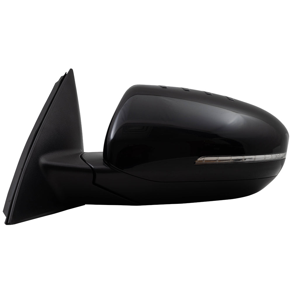 Brock Replacement Side View Mirror Compatible with 2014-2015 Optima Driver Heated Signal Power Folding Blind Spot Detection 876104C540 87610 4C540