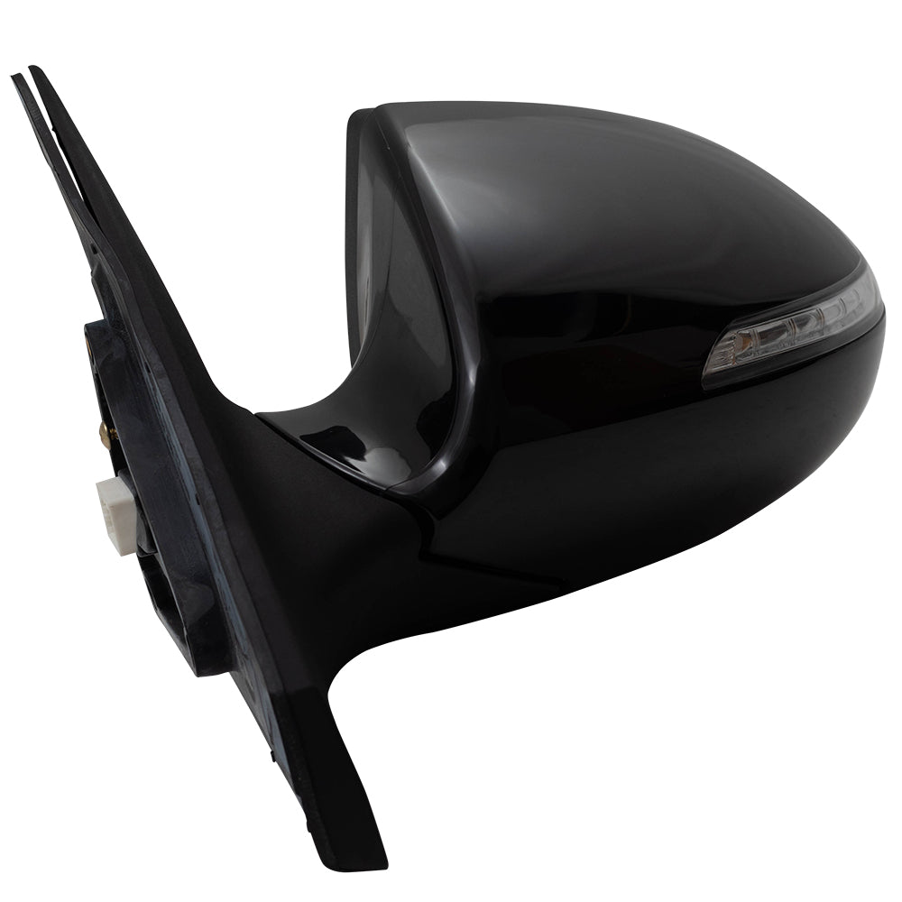 Brock Replacement Side View Mirror Compatible with 2013-2016 Sportage Driver Power Folding Heated Signal 876103W575 87610 3W575