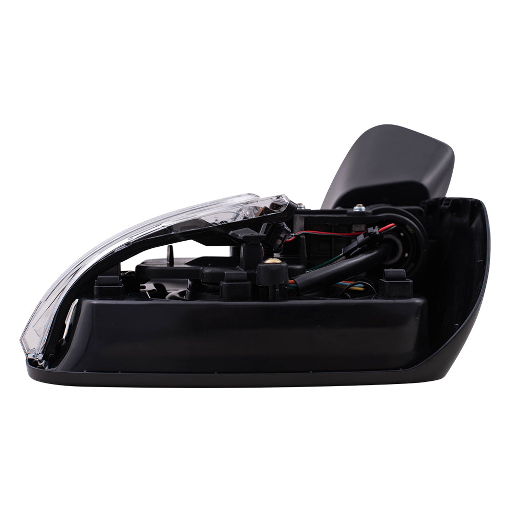 Brock Replacement Driver Power Side Mirror Heated with Signal Compatible with 2017-2020 Impreza