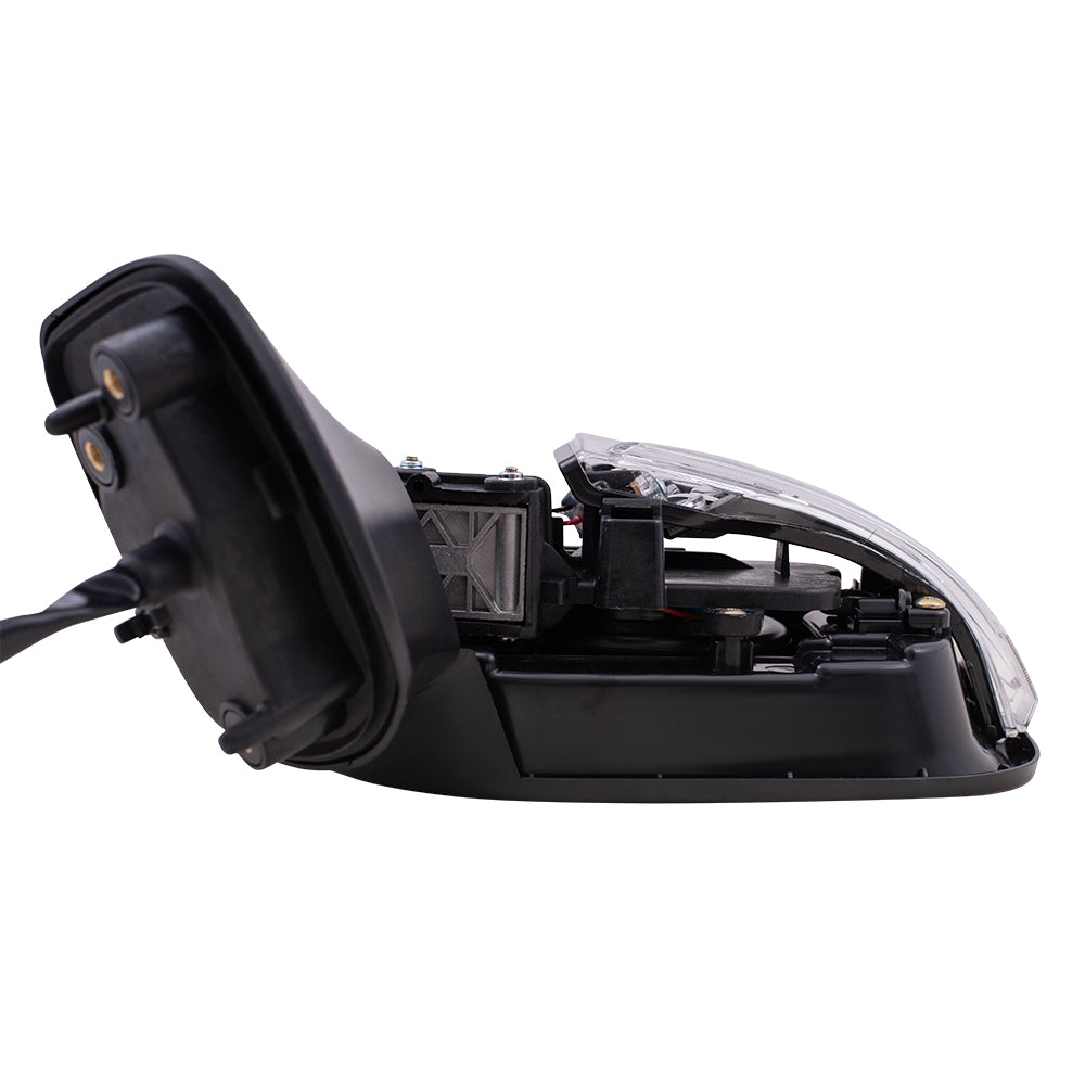 Brock Replacement Driver Power Side Mirror Heated with Signal Compatible with 2017-2020 Impreza