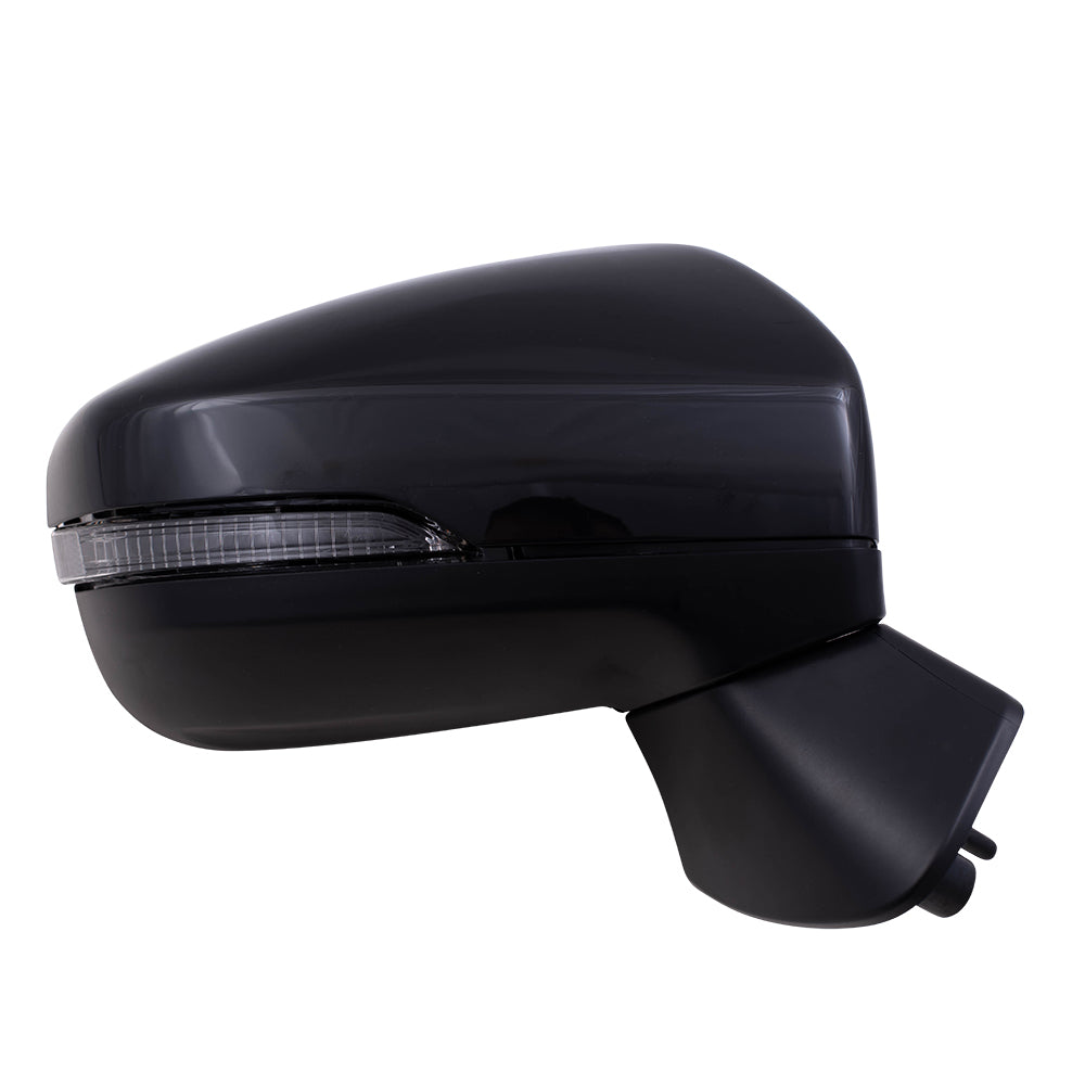 Brock Replacement Passenger Power Side Mirror Heated with Signal Compatible with 2017-2020 Impreza