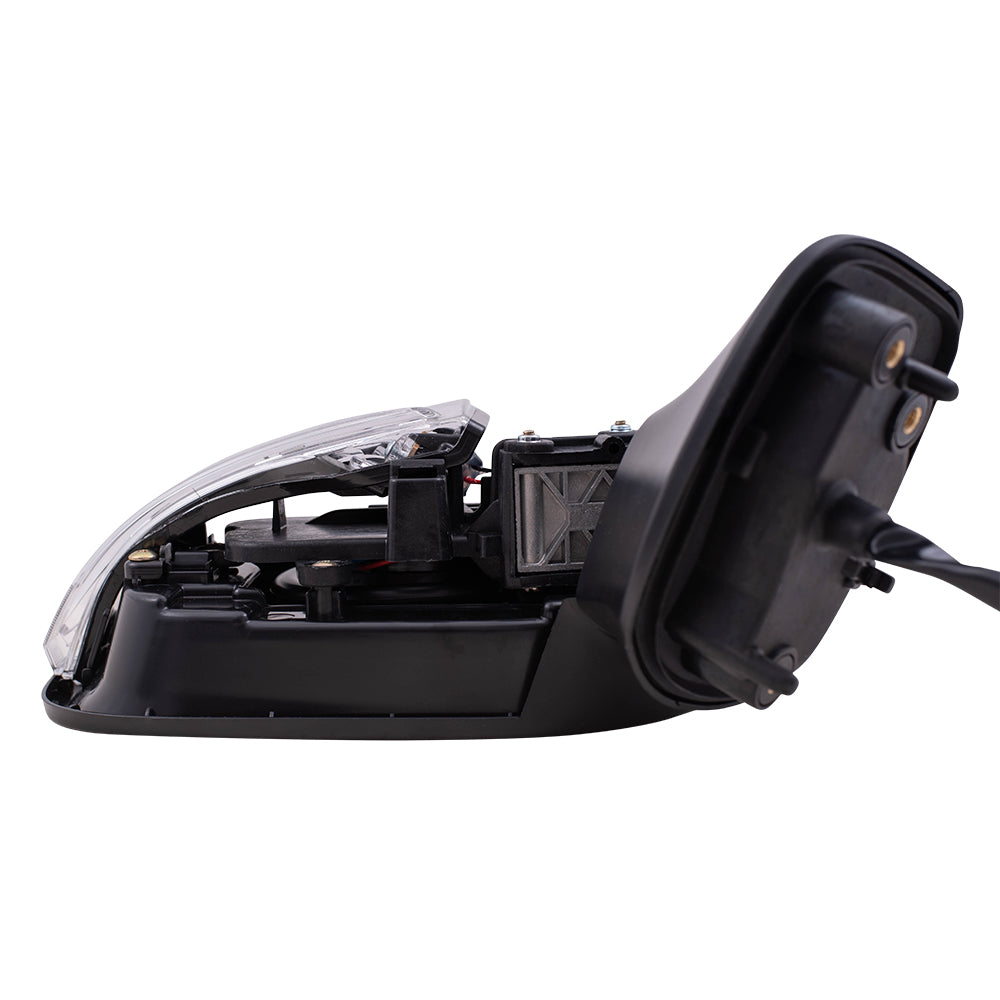 Brock Replacement Passenger Power Side Mirror Heated with Signal Compatible with 2017-2020 Impreza