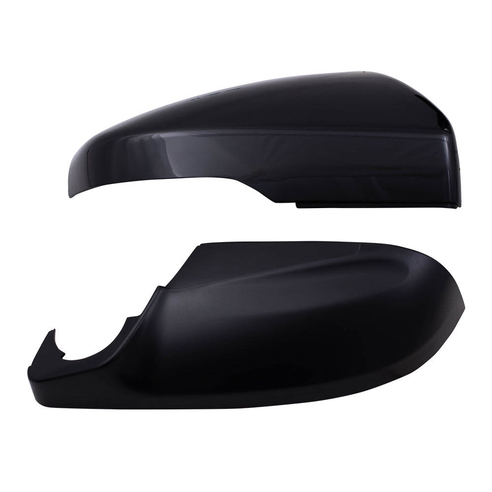 Brock Replacement Passenger Power Side Mirror Heated with Signal Blind Spot Detection Compatible with 2017-2020 Impreza