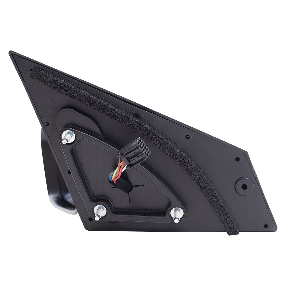 Brock Replacement Drivers and Passengers Side Power Mirrors w/ Heat Signal Compatible with 2011-2015 Sonata Hybrid