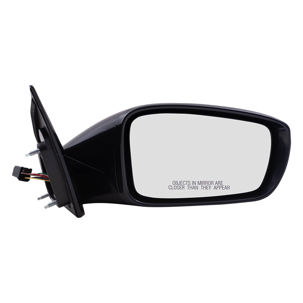 Brock Replacement Drivers and Passengers Side Power Mirrors w/ Heat Signal Compatible with 2011-2015 Sonata Hybrid