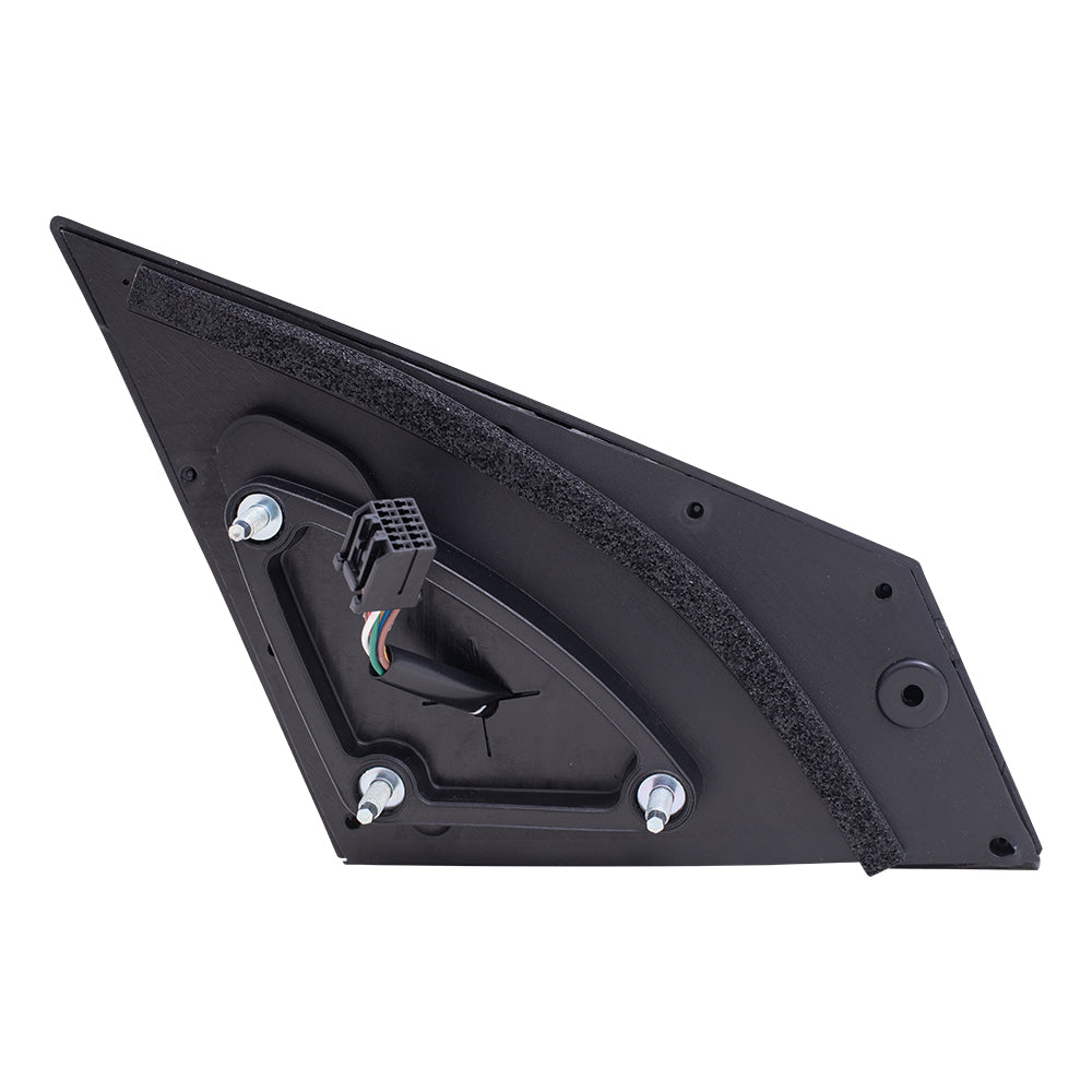 Brock Replacement Drivers and Passengers Side Power Mirrors w/ Heat Signal Compatible with 2011-2015 Sonata Hybrid