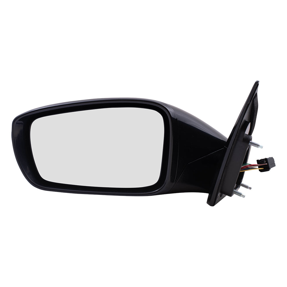 Brock Replacement Drivers Side Power Mirror Compatible with 2011-2015 Sonata Hybrid