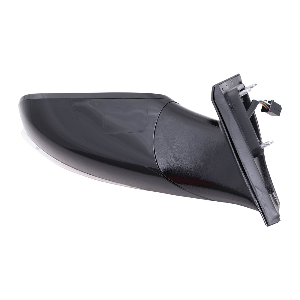 Brock Replacement Drivers Side Power Mirror Compatible with 2011-2015 Sonata Hybrid