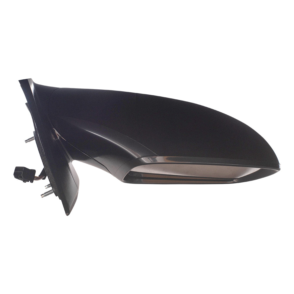 Brock Replacement Passengers Side Power Mirror w/ Heat Signal Compatible with 2011-2015 Sonata Hybrid