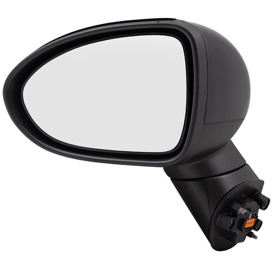 Brock Replacement Drivers Power Folding Side View Mirror Heated Signal Compatible with 14-17 Rio & Rio5 KI1320188 876101W151