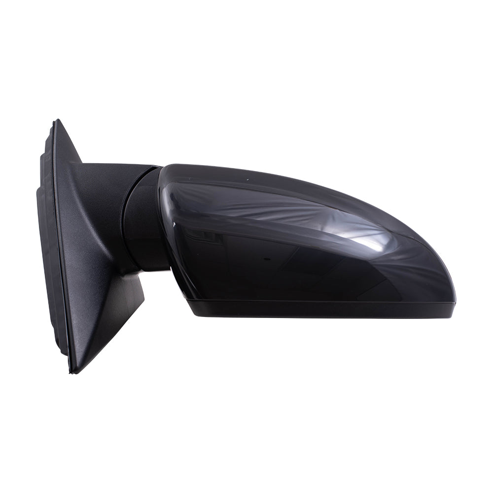 Brock Replacement Driver and Passenger Side Power Mirror Paint to Match Black with Heat-Signal-Blind Spot Detection Set Compatible with 19-20 Forte Sedan