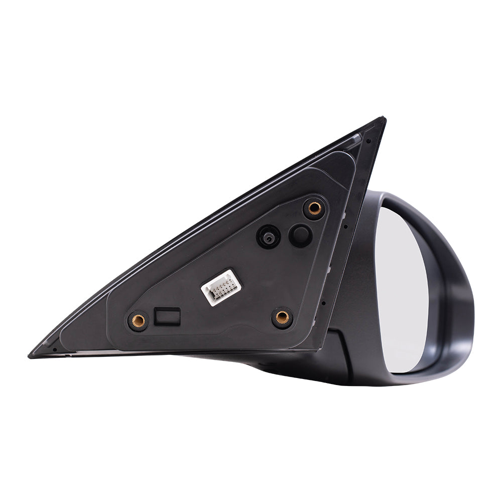 Brock Replacement Passenger Side Power Mirror Paint to Match Black with Heat-Signal without Blind Spot Detection Compatible with 20 Forte Sedan to 7/1/2020