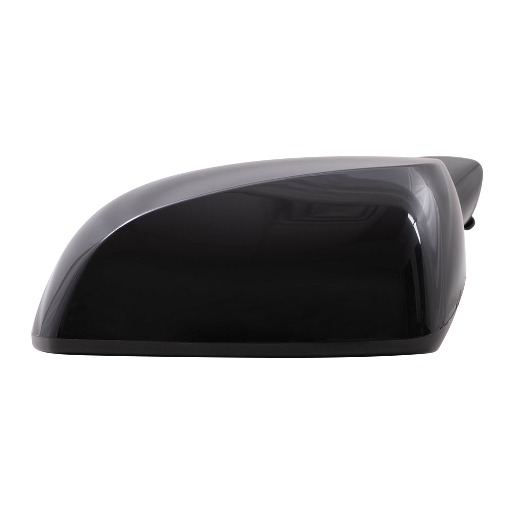 Brock Replacement Driver Side Power Mirror Textured Black with Heat without Signal or Blind Spot Detection Compatible with 2014-2018 Forester