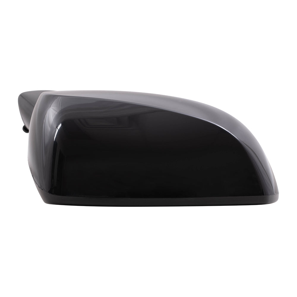 Brock Replacement Passenger Side Power Mirror Textured Black with Heat without Signal or Blind Spot Detection Compatible with 2014-2018 Forester