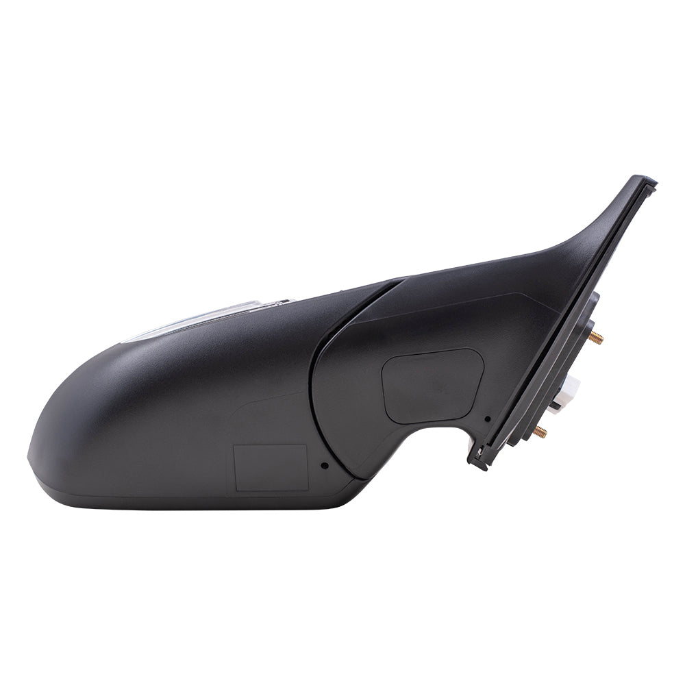 Brock Replacement Driver and Passenger Side Power Mirrors Paint to Match Black with Heat, Signal & Blind Spot Detection without Memory Compatible with 2017-2018 Hyundai Elantra Built in Korea ONLY