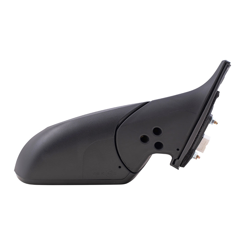 Brock Replacement Driver and Passenger Side Power Mirrors Paint to Match Black with Heat Signal Memory and Blind Spot Detection Compatible with 2017-2018 Hyundai Elantra Korea Built ONLY