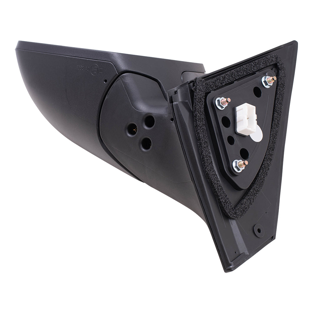 Brock Replacement Driver Side Power Mirror Paint to Match Black with Heat and Blind Spot Detection without Signal or Memory Compatible with 2017-2020 Hyundai Elantra Korea Built ONLY