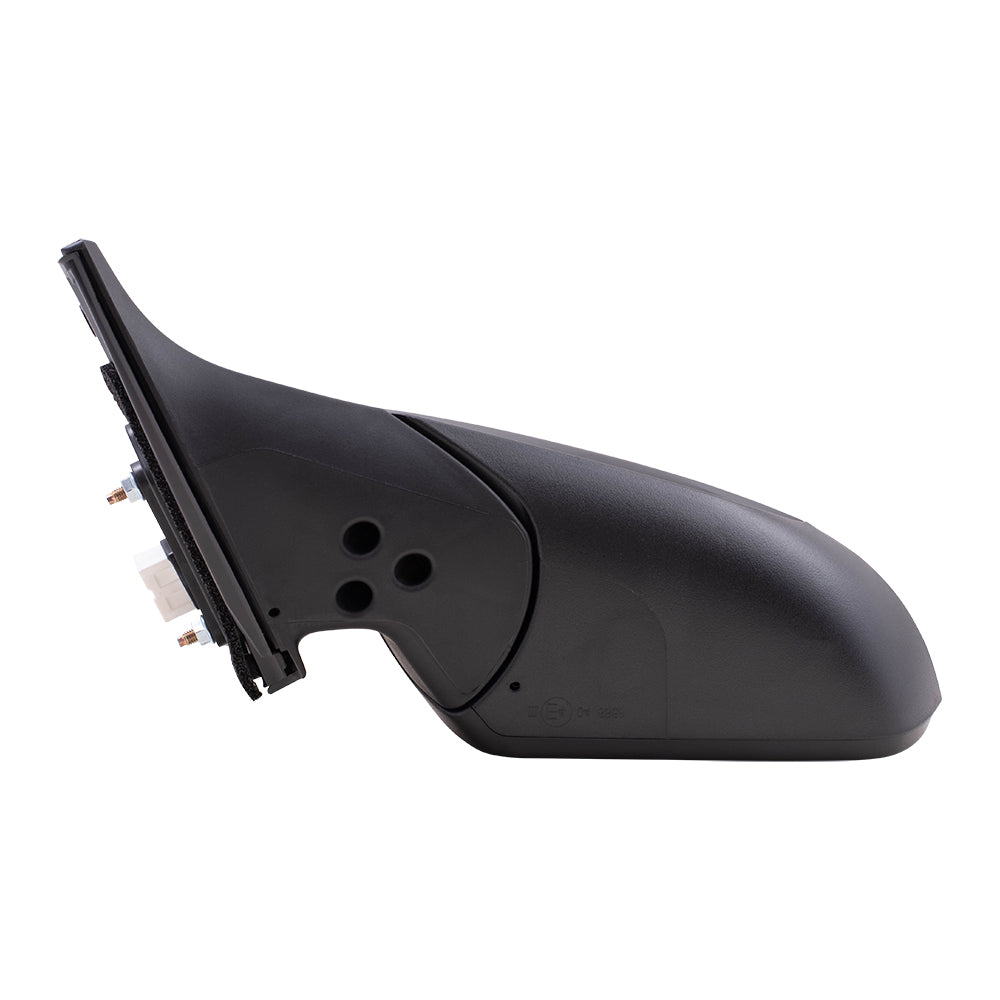 Brock Replacement Driver Side Power Mirror Paint to Match Black with Heat and Blind Spot Detection without Signal or Memory Compatible with 2017-2020 Hyundai Elantra Korea Built ONLY