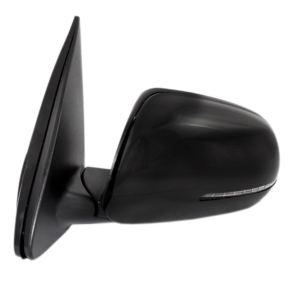 Drivers Side View Power Mirror Heated Signal Assembly for 11 12 13 Kia Forte