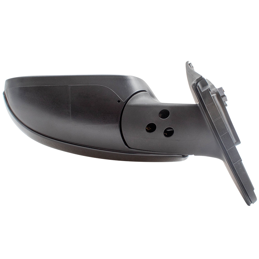 Brock Replacement Drivers Power Folding Side View Mirror Heated Signal Compatible with 2013 Forte 876101M025 KI1320191 128-64552L