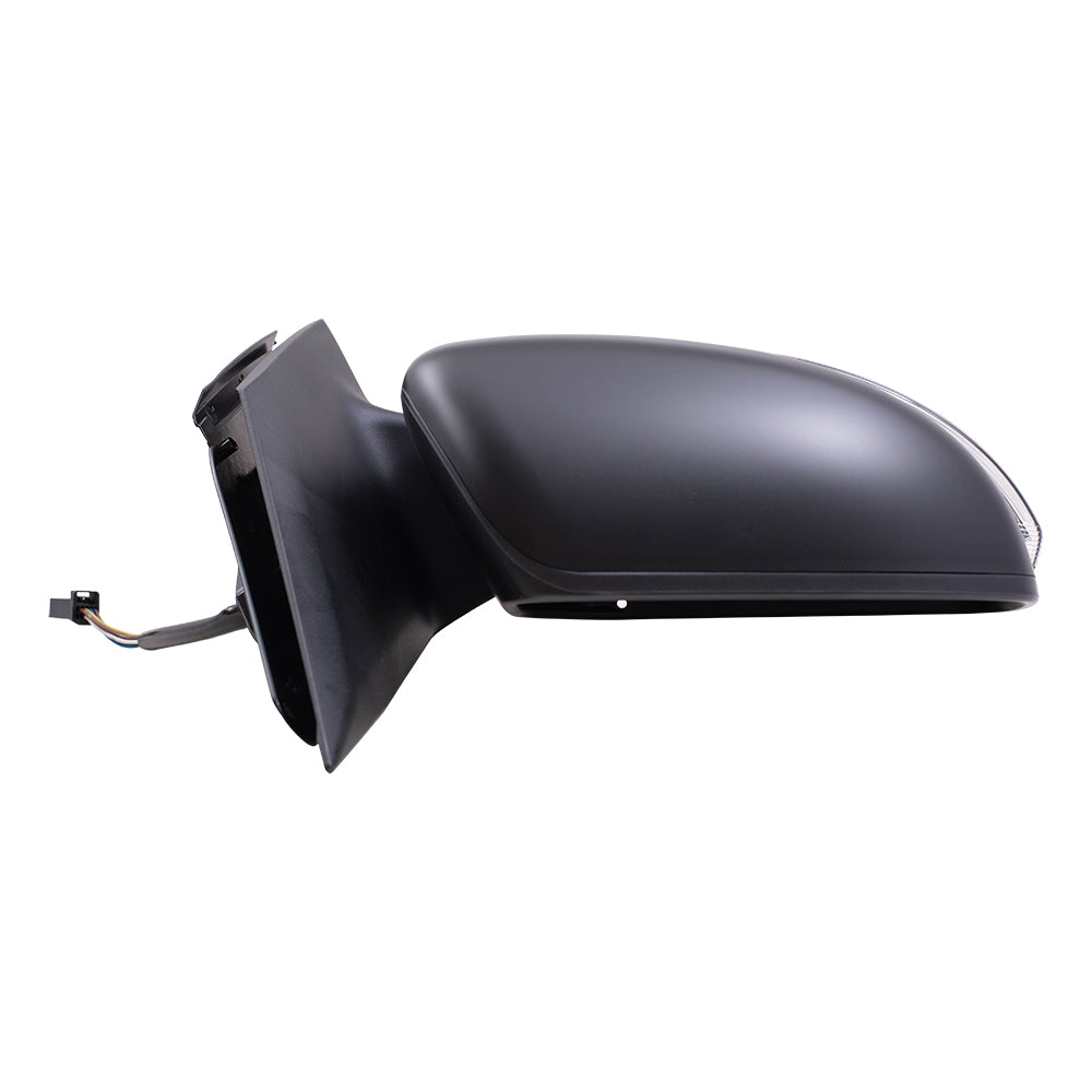 Brock Replacement Driver and Passenger Side Power Mirrors Paint to Match Black with Heat and Signal Compatible with 2015-2020 Mirage & 2017-2020 Mirage G4 GT/SEL