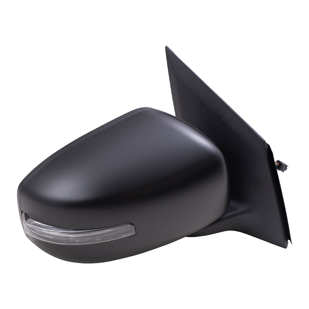 Brock Replacement Driver and Passenger Side Power Mirrors Paint to Match Black with Heat and Signal Compatible with 2015-2020 Mirage & 2017-2020 Mirage G4 GT/SEL