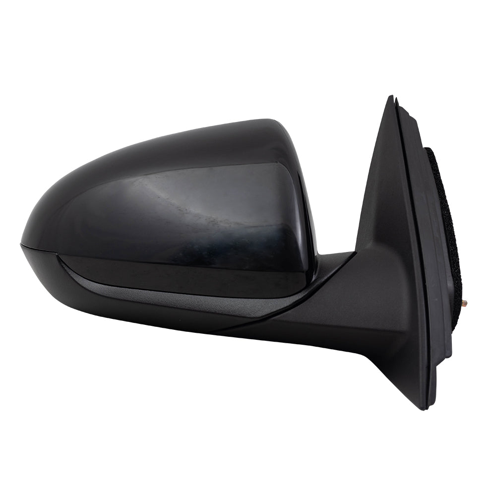 Brock Replacement Pair Power Mirrors Compatible with 2018 Elantra GT Driver and Passenger Side View Set Heated Spotter Glass 87610-G3260 87620-G3260