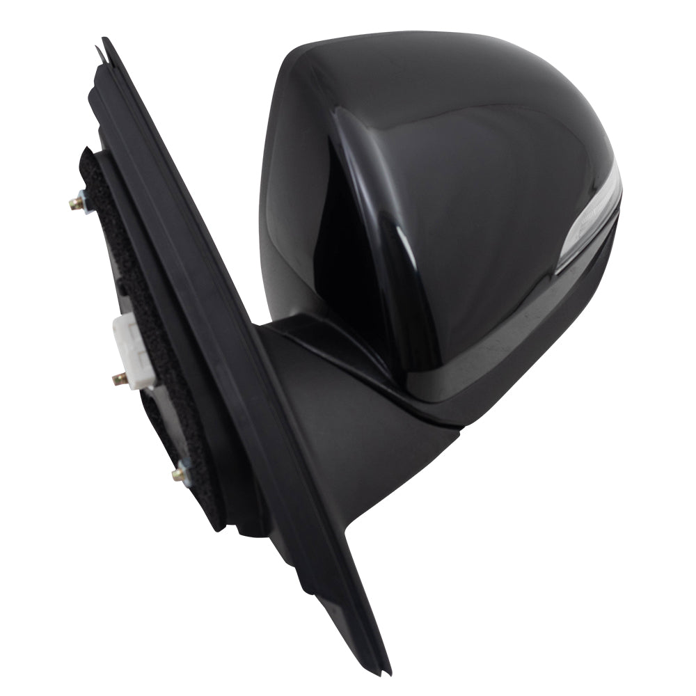 Brock Replacement Power Mirror Compatible with 2018 Elantra GT Drivers Side View Heated Signal Blind Spot Detection 87610G3250 87610-G3250