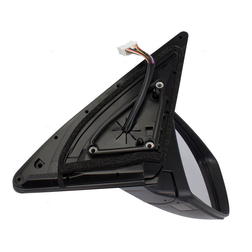 Brock Replacement Passengers Power Folding Side View Mirror Heated w/ Signal & Memory Compatible with 11-13 Sorento 876201U060