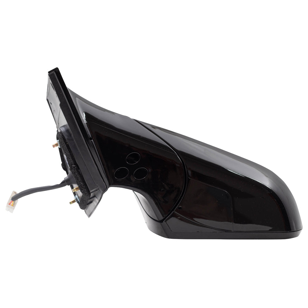 Brock Replacement Driver Side Power Mirror Heated Signal Blind Spot Detection Compatible with 15-17 Sonata