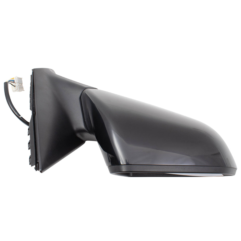Brock Replacement Pair Set Power Side View Mirrors Heated Compatible with 15-19 Sonata 87610C2000 87620C2000 HY1320203 HY1321203