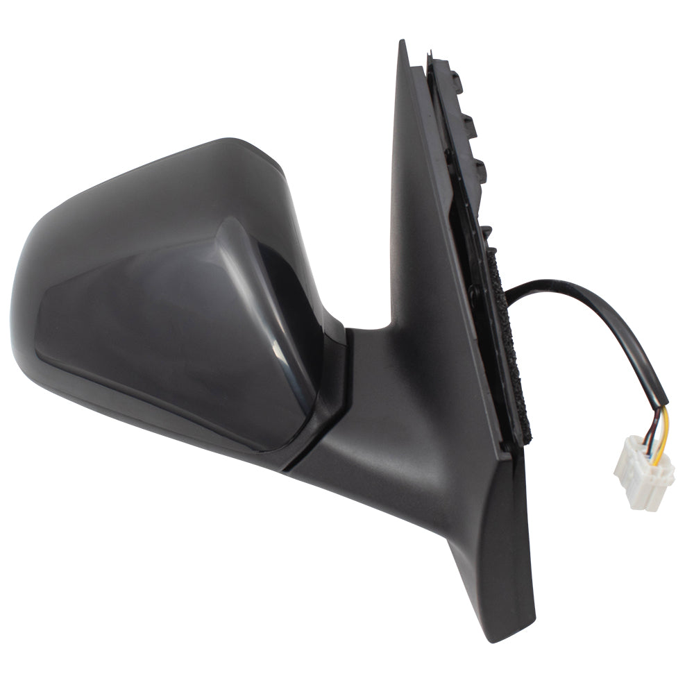 Brock Replacement Pair Set Power Side View Mirrors Heated Compatible with 15-19 Sonata 87610C2000 87620C2000 HY1320203 HY1321203