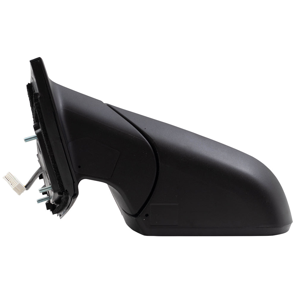 Brock Replacement Drivers Power Side View Mirror Heated Spotter Glass Compatible with 15-19 Sonata 87610-C2000 HY1320203 128-65084EL