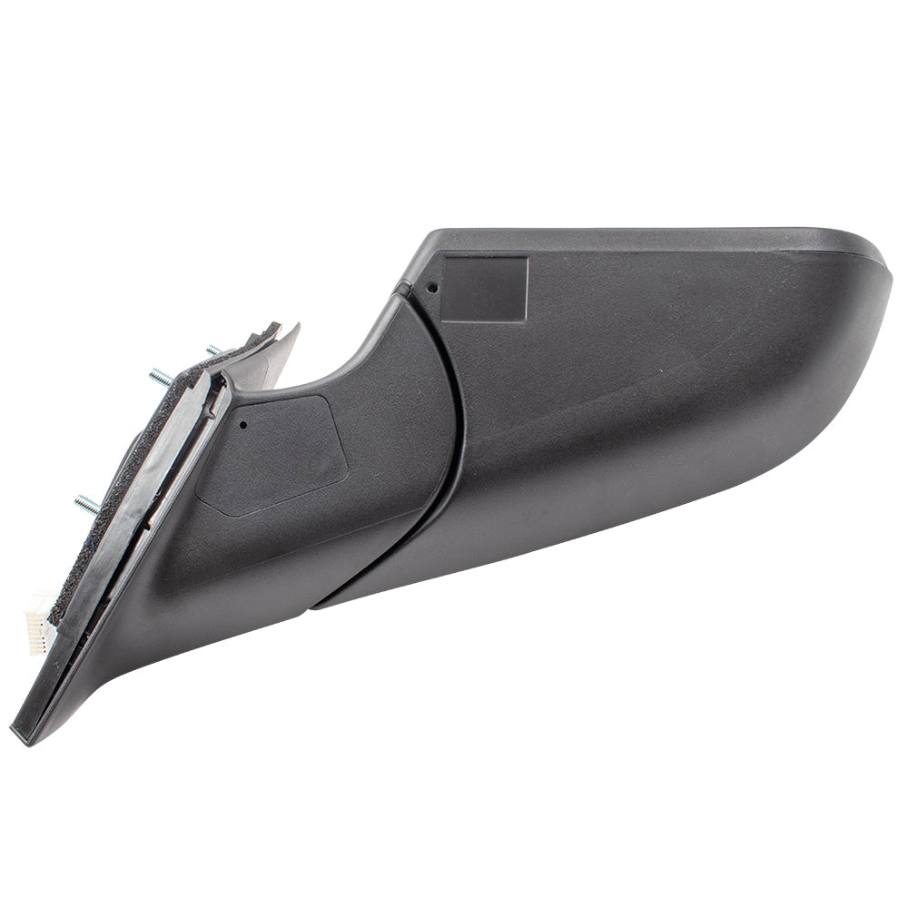 Brock Replacement Passengers Power Side View Mirror Heated Compatible with 15-19 Sonata 87620-C2000 HY1321203 128-65083ER