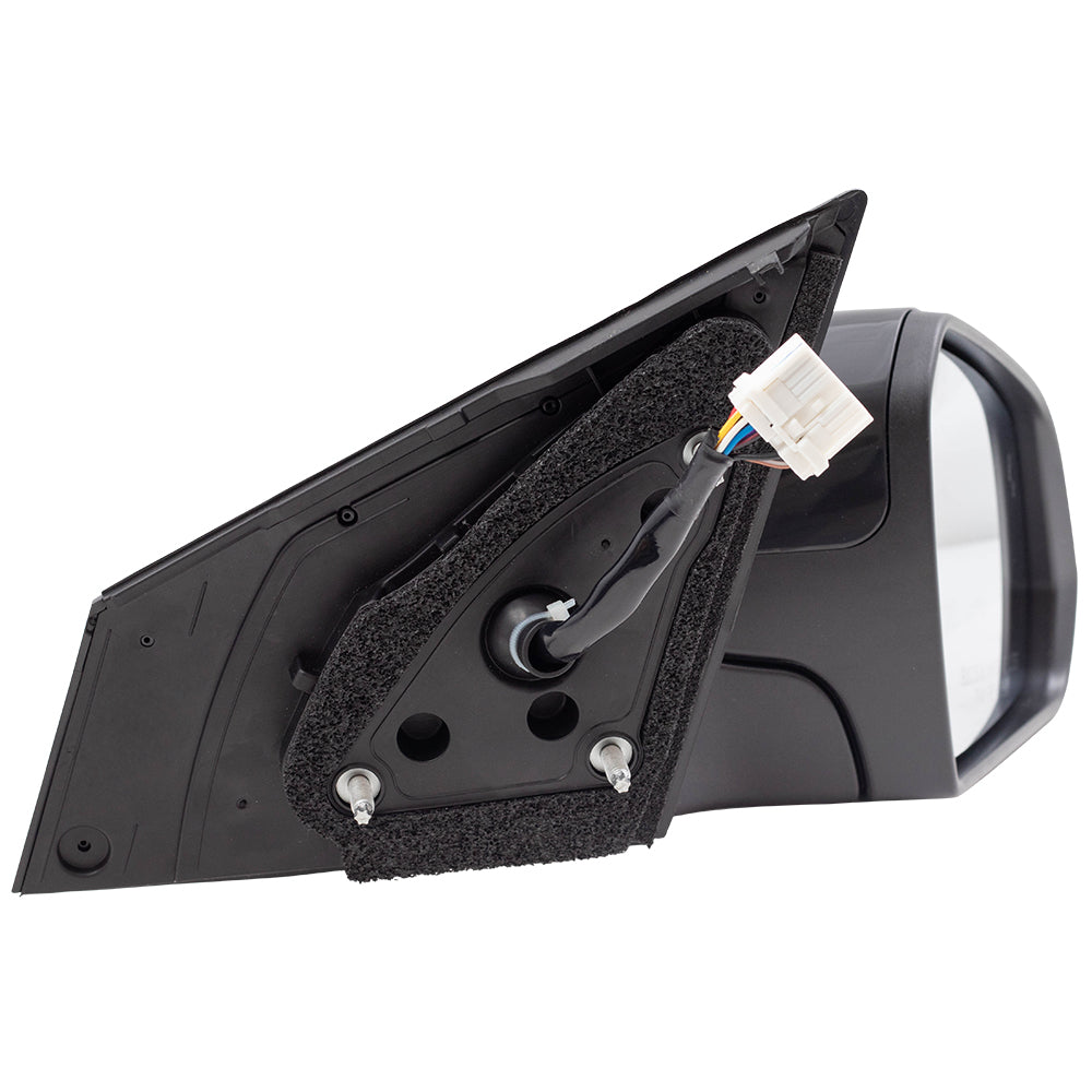 Brock Replacement Set Power Mirrors Heated with Signal Blind Spot Detection Compatible with 2018 2019 Sonata