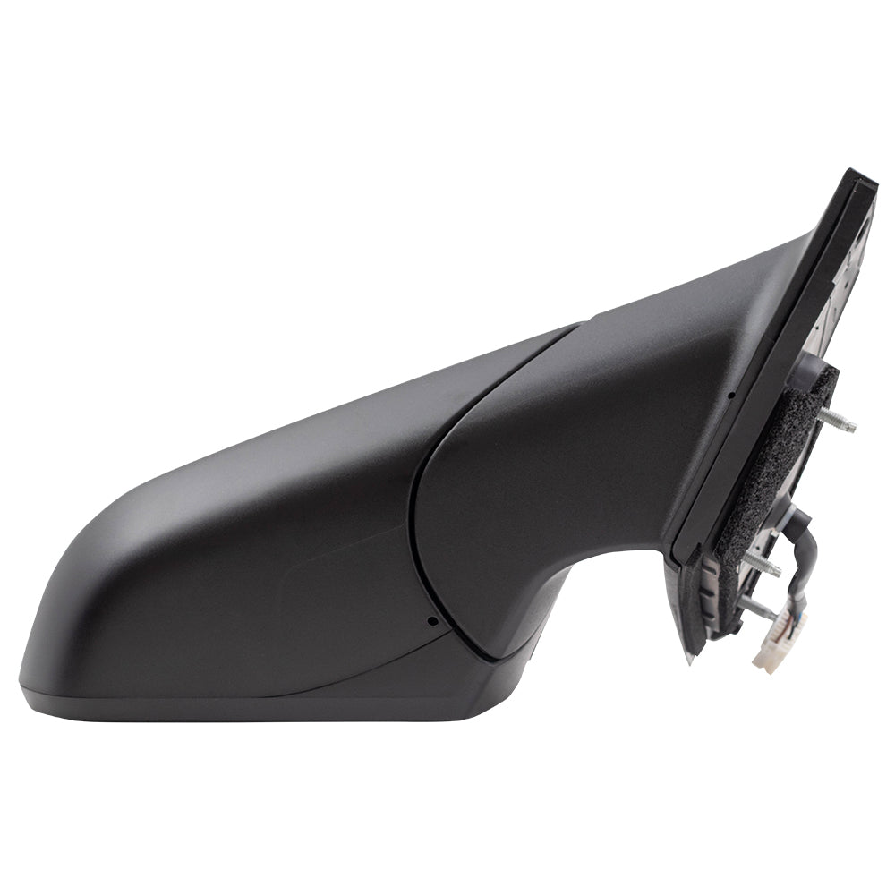 Brock Replacement Passenger Power Mirror Heated with Signal Blind Spot Detection Compatible with 2018 2019 Sonata
