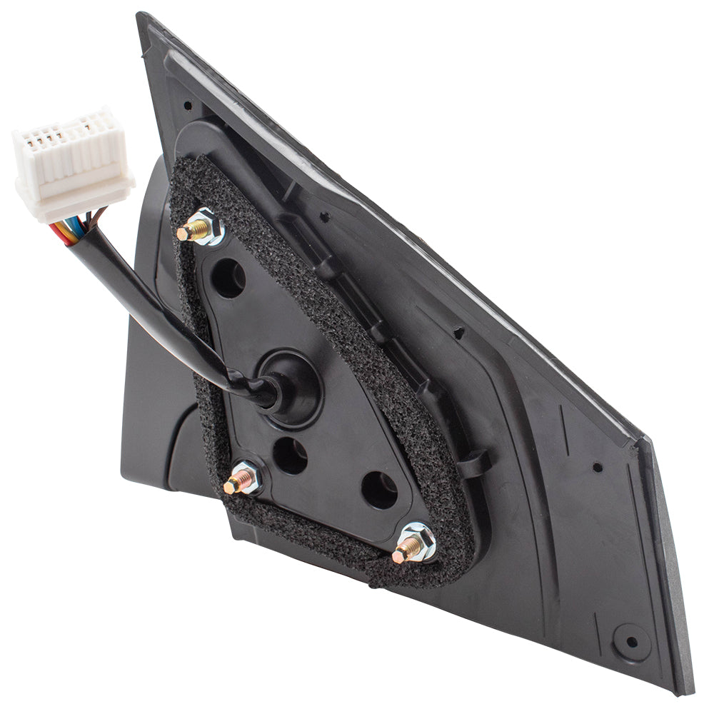 Brock Replacement Drivers Power Side View Mirror Heated Signal Blind Spot Detection Compatible with 15-17 Sonata 87610C2020 HY1320236