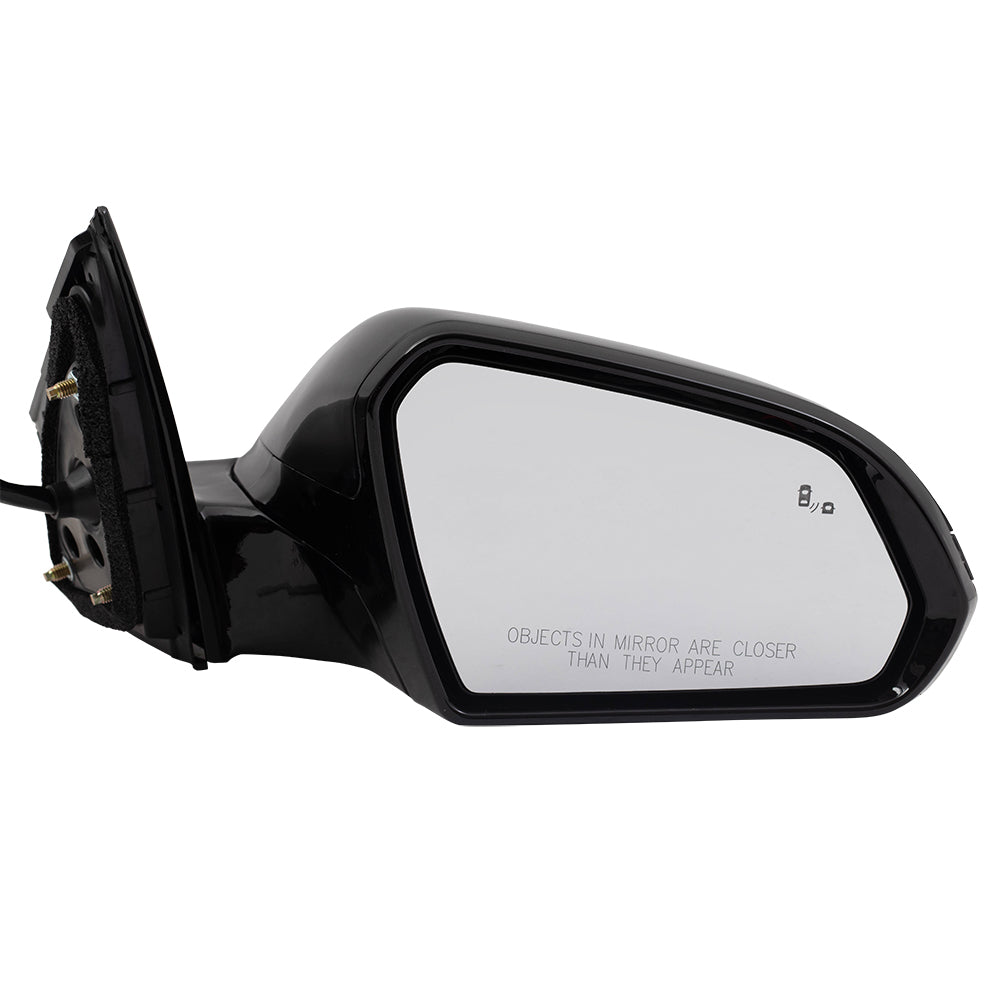 Brock Replacement Set Power Mirrors Heated with Signal Memory Blind Spot Detection Compatible with 2015 2016 2017 Sonata