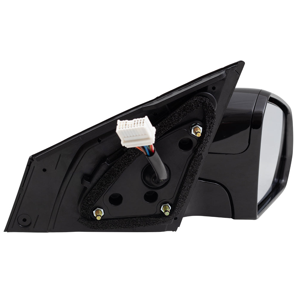 Brock Replacement Set Power Mirrors Heated with Signal Memory Blind Spot Detection Compatible with 2015 2016 2017 Sonata