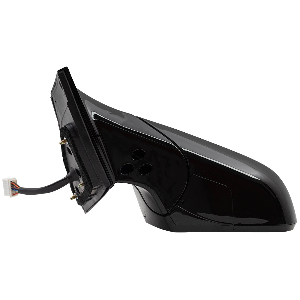Brock Replacement Driver Power Mirror Heated with Signal Memory Blind Spot Detection Compatible with 2015 2016 2017 Sonata