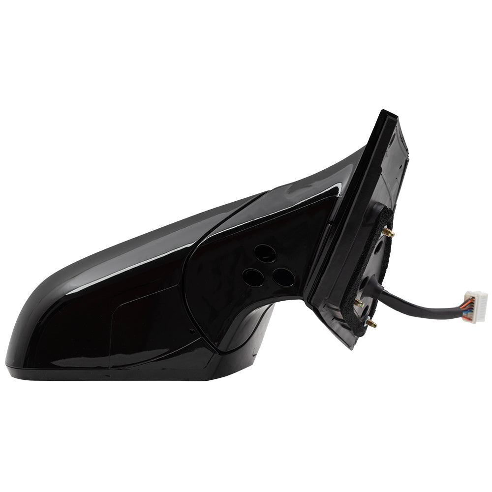 Brock Replacement Passenger Power Mirror Heated with Signal Memory Blind Spot Detection Compatible with 2015 2016 2017 Sonata