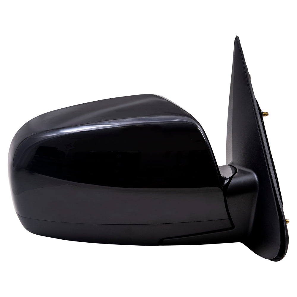 Brock Replacement Driver and Passenger Power Side View Mirrors Heated Compatible with 2007-2012 Santa Fe SUV 87610-0W000 87620-0W000