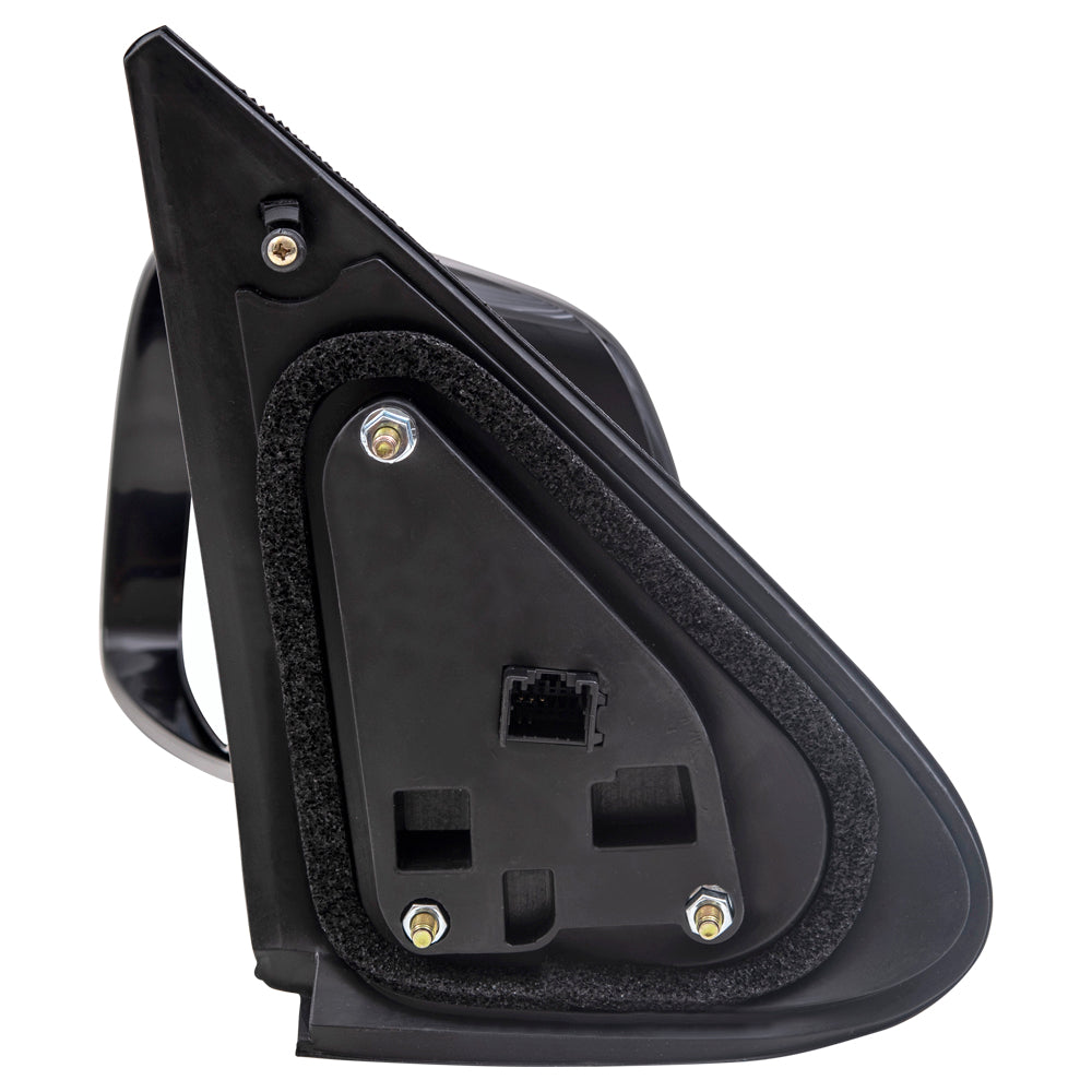 Brock Replacement Drivers Power Side View Mirror Heated Compatible with 2007-2012 Santa Fe SUV 87610-0W000
