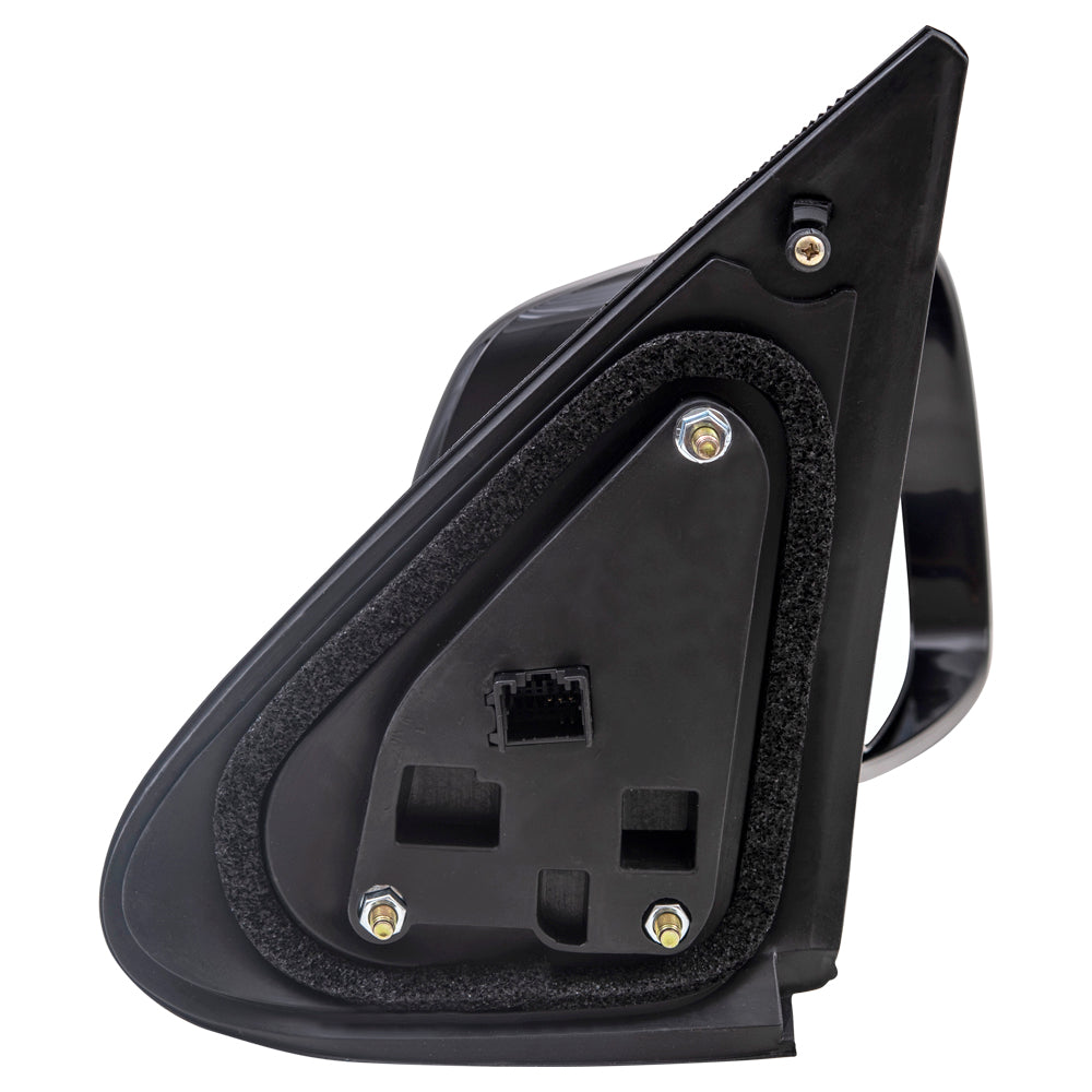 Brock Replacement Passengers Power Side View Mirror Heated Compatible with 2007-2012 Santa Fe SUV 87620-0W000