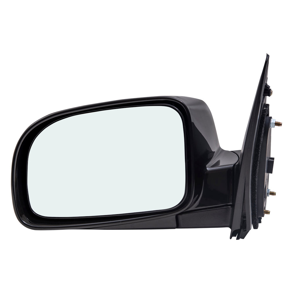 Brock Replacement Drivers Power Side View Mirror Heated Compatible with 2007-2012 Santa Fe SUV 87610-0W000