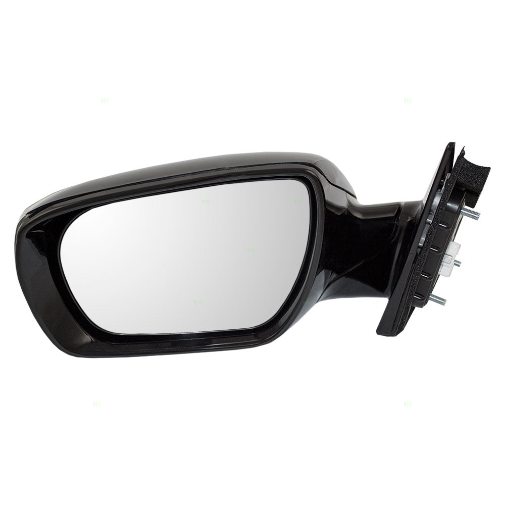 Brock Replacement Driver Power Side View Mirror Heated Signal Ready-to-Paint Compatible with 2013-2016 Santa Fe Sport 87610-4Z005