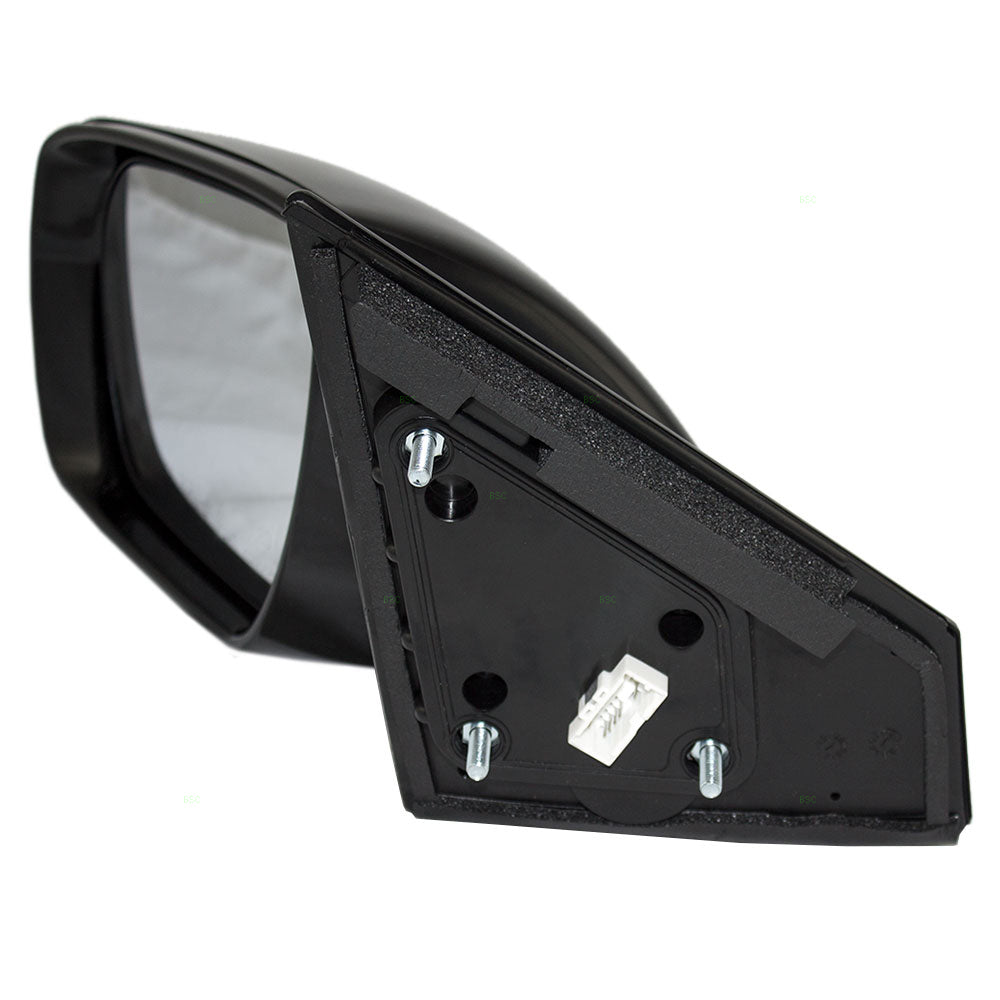 Brock Replacement Driver Power Side View Mirror Heated Signal Ready-to-Paint Compatible with 2013-2016 Santa Fe Sport 87610-4Z005